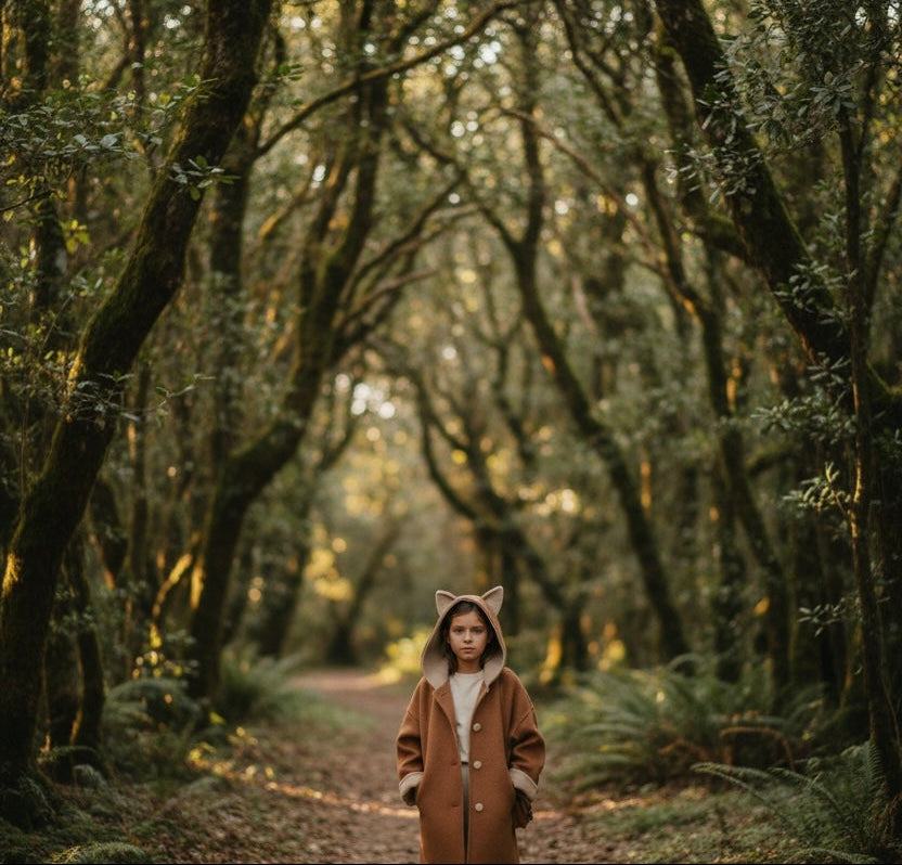 ANNIE & CHARLES WOOL COAT | FOX – W O V E N Curated Goods