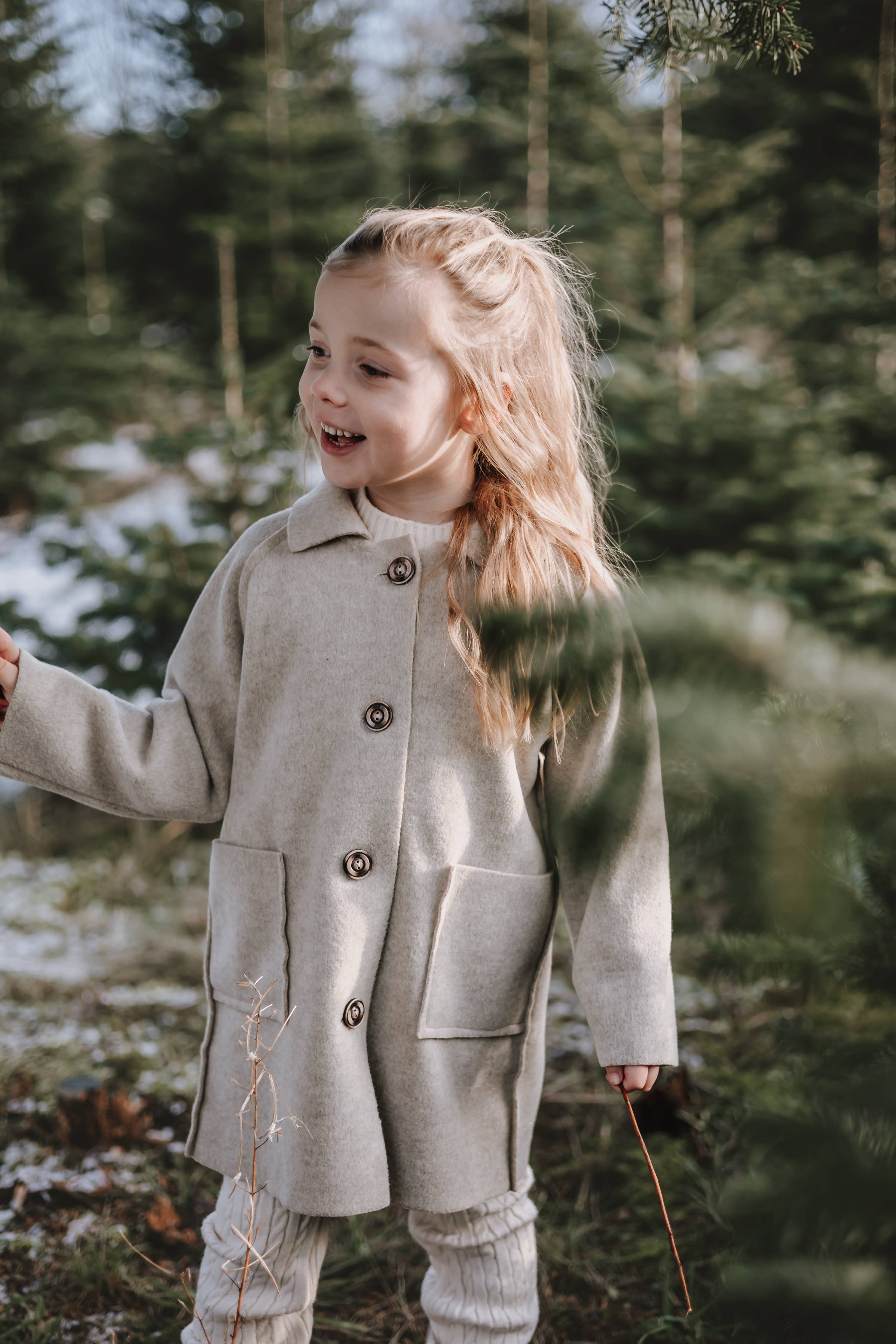 ANNIE & CHARLES WOOL COAT | LEA