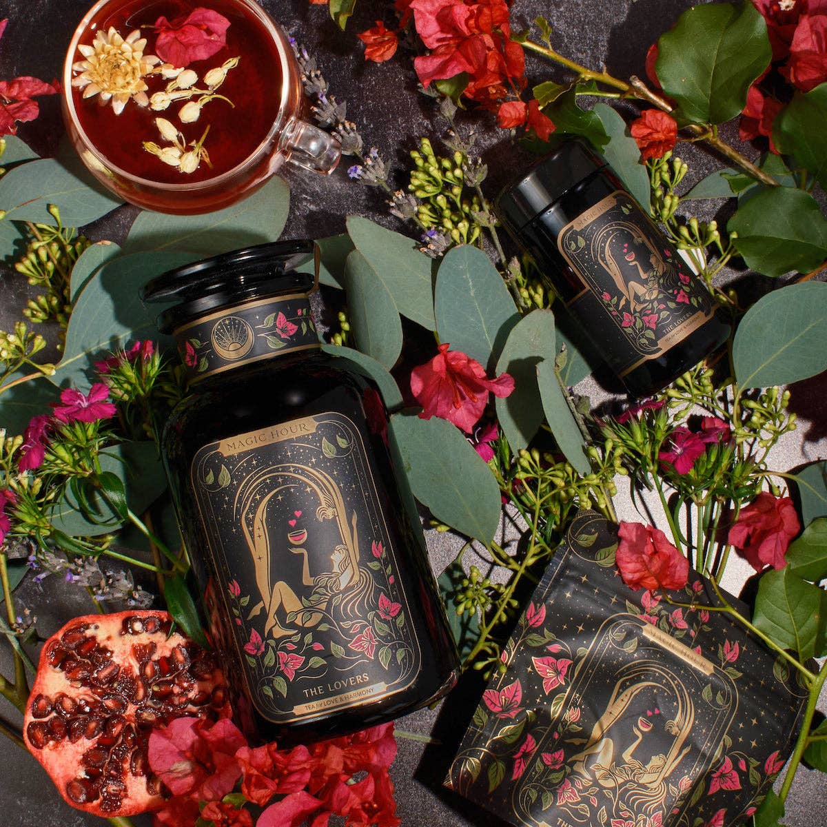 THE LOVERS TEA | A LOVE POTION- HIBISCUS | CINNAMON | VANILLA