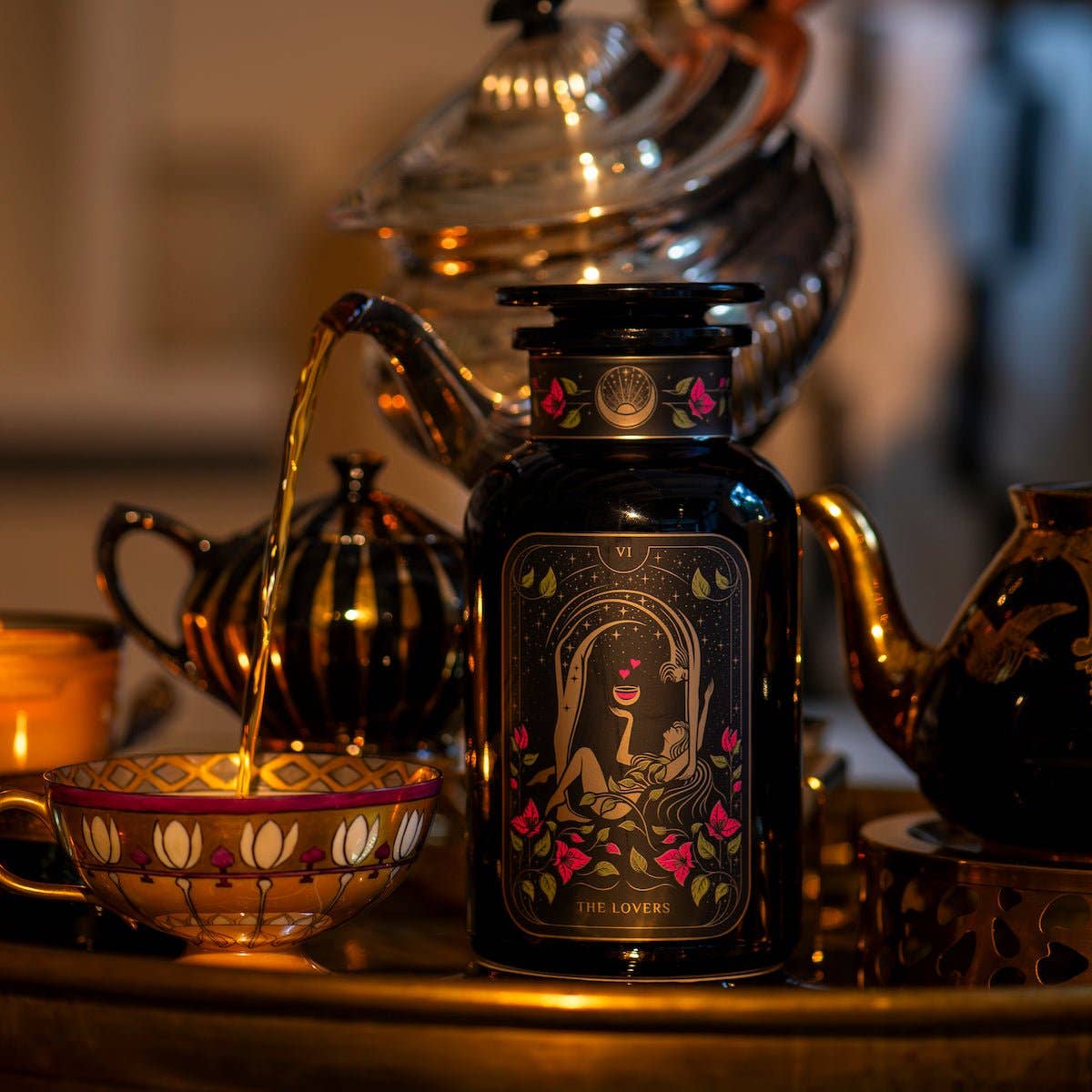 THE LOVERS TEA | A LOVE POTION- HIBISCUS | CINNAMON | VANILLA