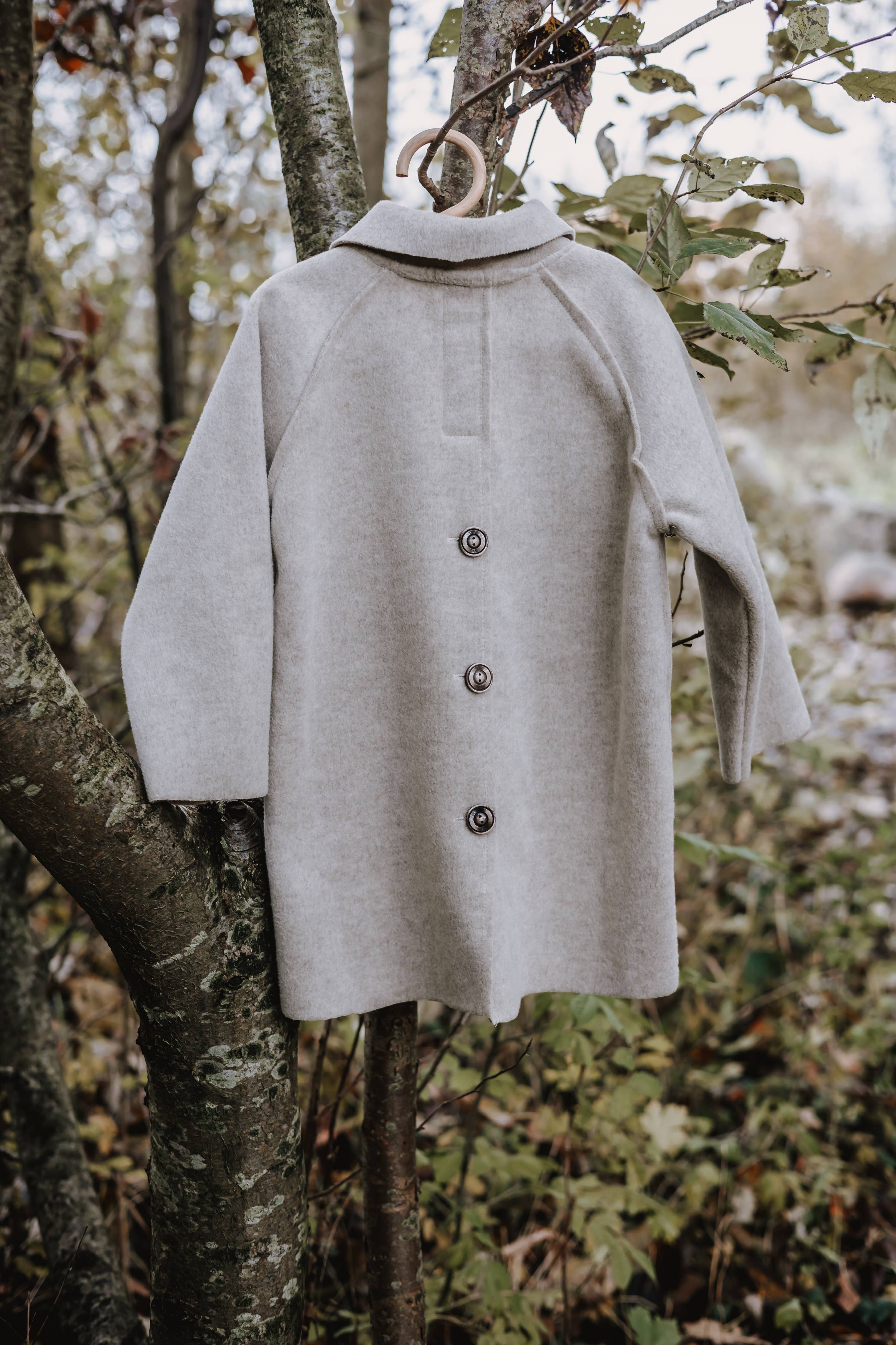 ANNIE & CHARLES WOOL COAT | LEA