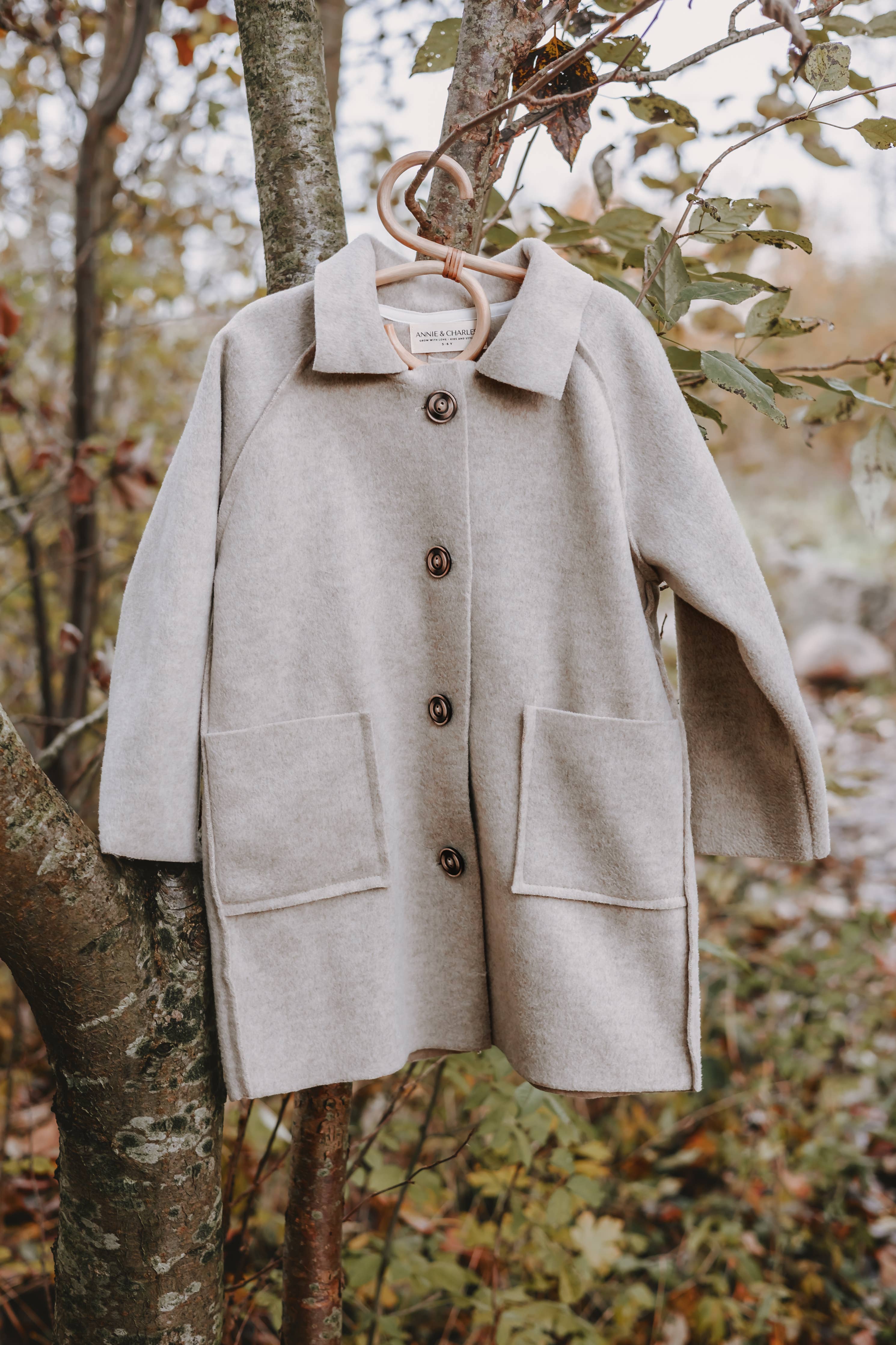 ANNIE & CHARLES WOOL COAT | LEA