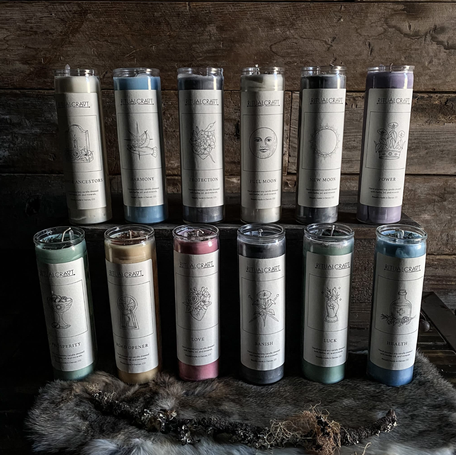 LOVE | DRESSED CANDLE