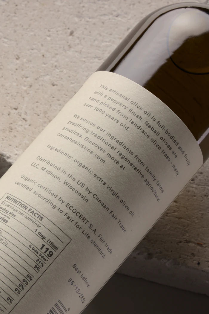 NABALI EXTRA VIRGIN OLIVE OIL | ORGANIC