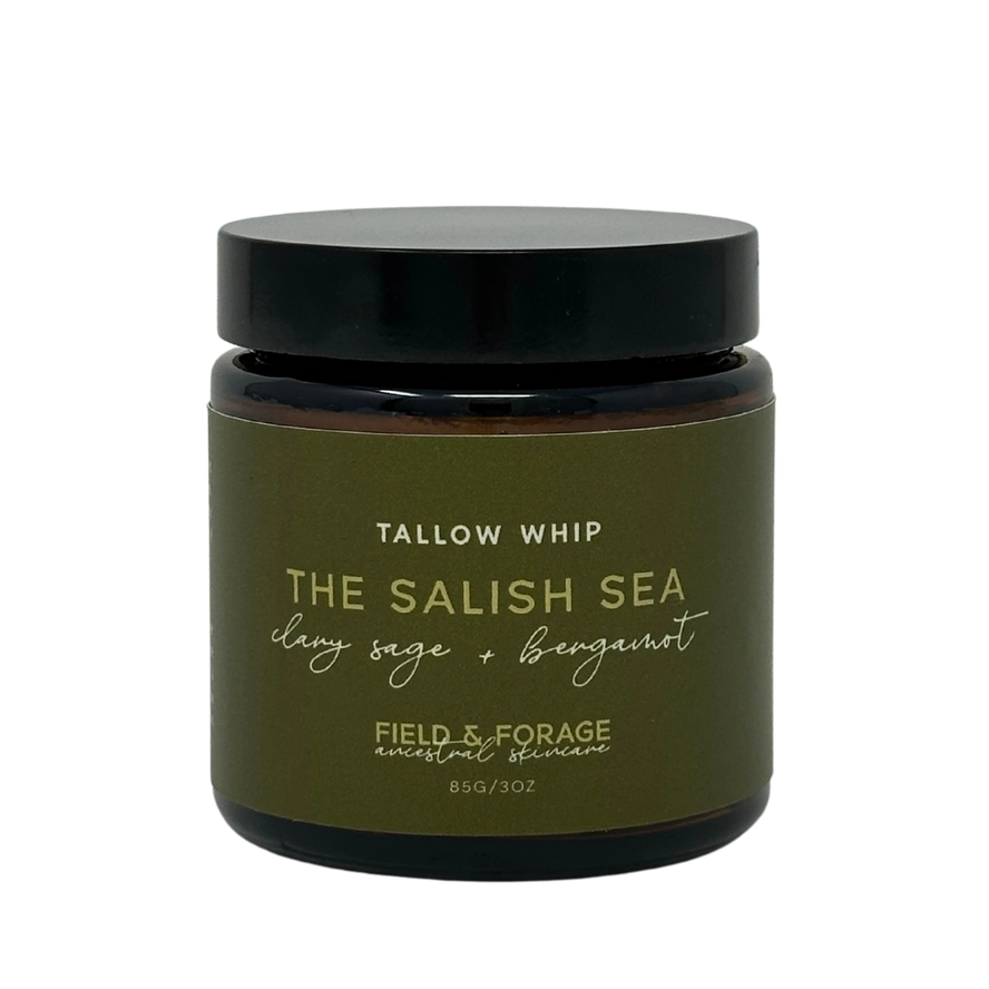 SALISH SEA TALLOW WHIP  | CLARY SAGE + BERGAMOT