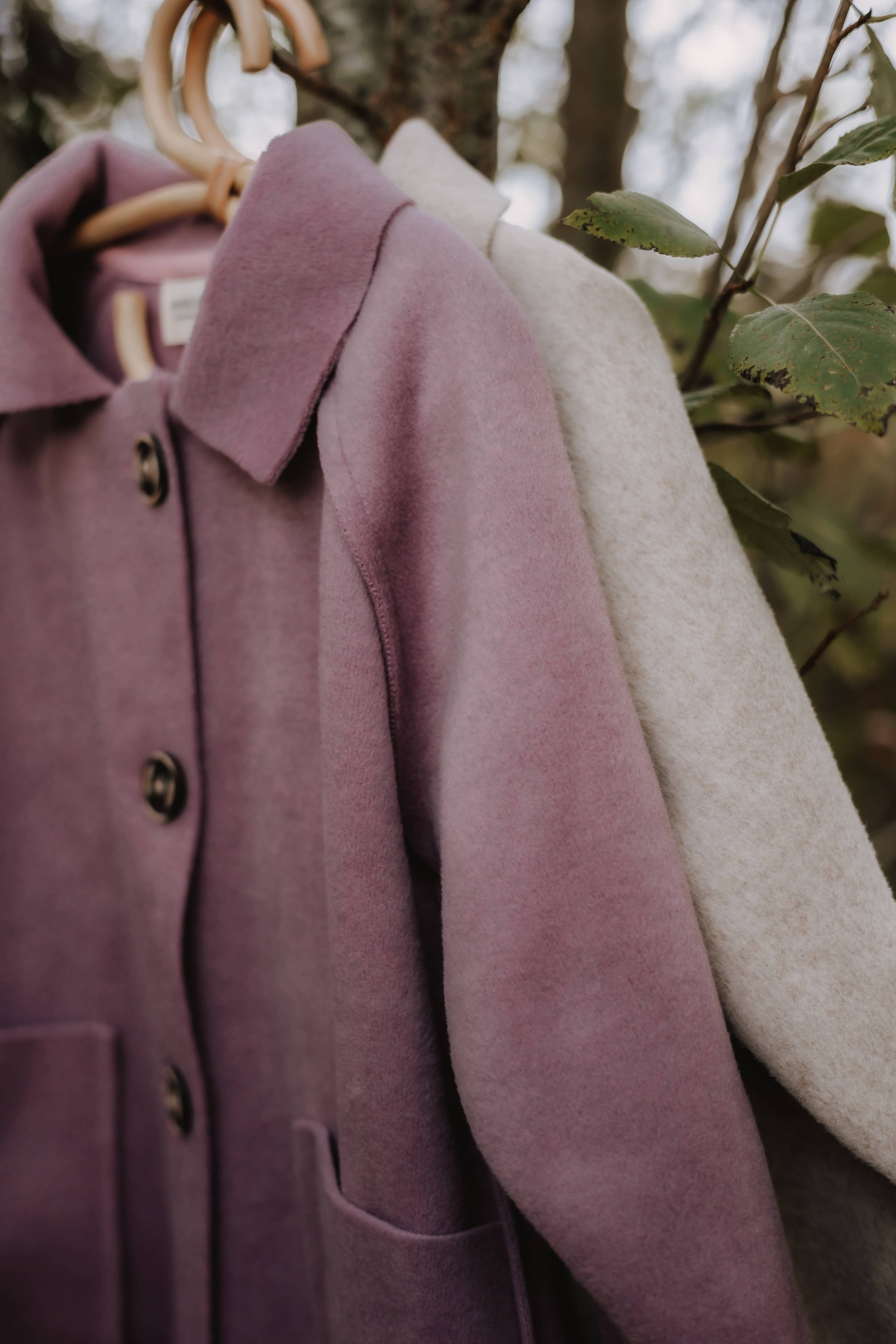 ANNIE & CHARLES WOOL COAT | LEA